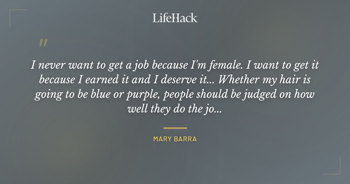 Quote by Mary Barra