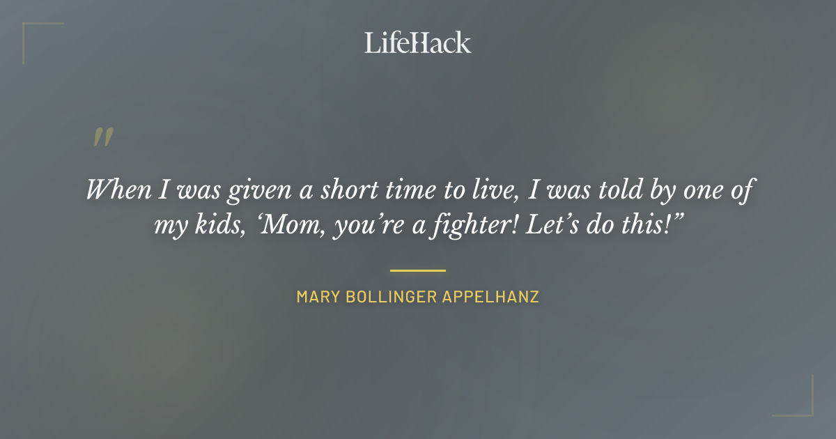 Quote by Mary Bollinger Appelhanz