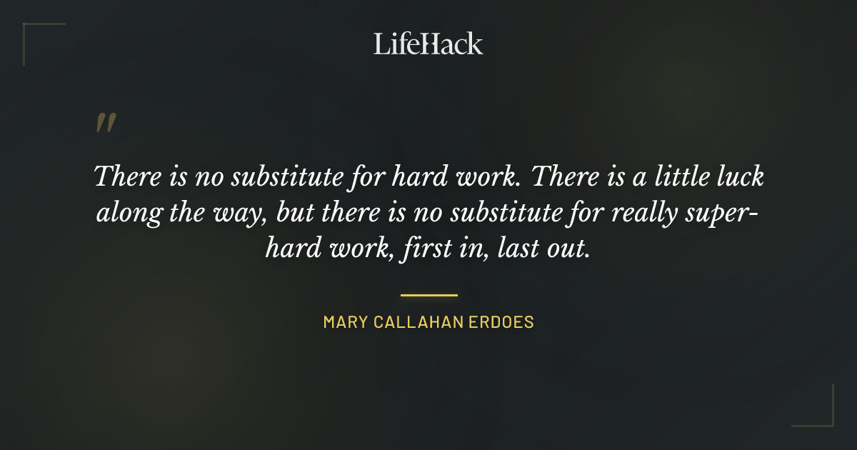 Quote by Mary Callahan Erdoes