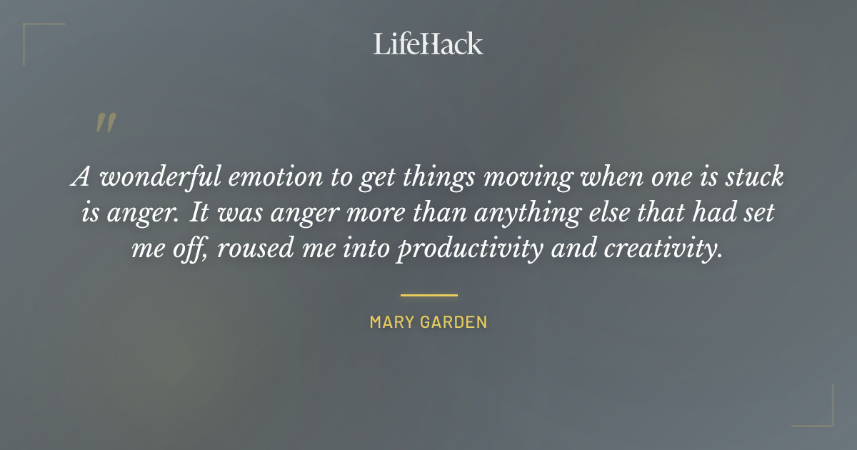 Quote by Mary Garden