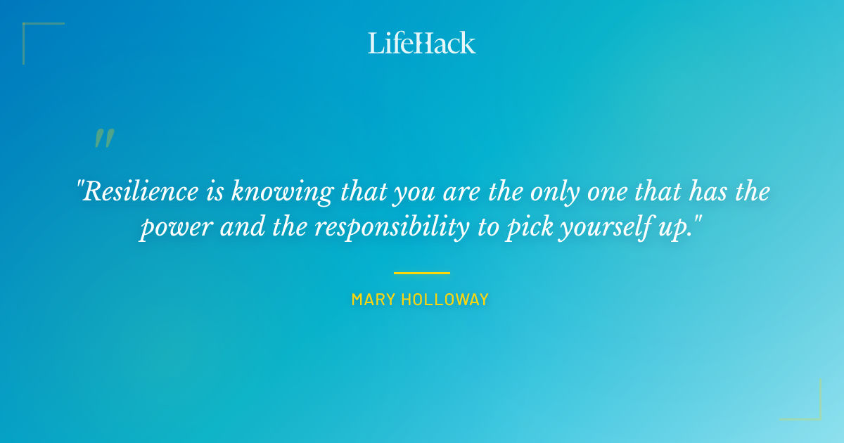 Quote by Mary Holloway