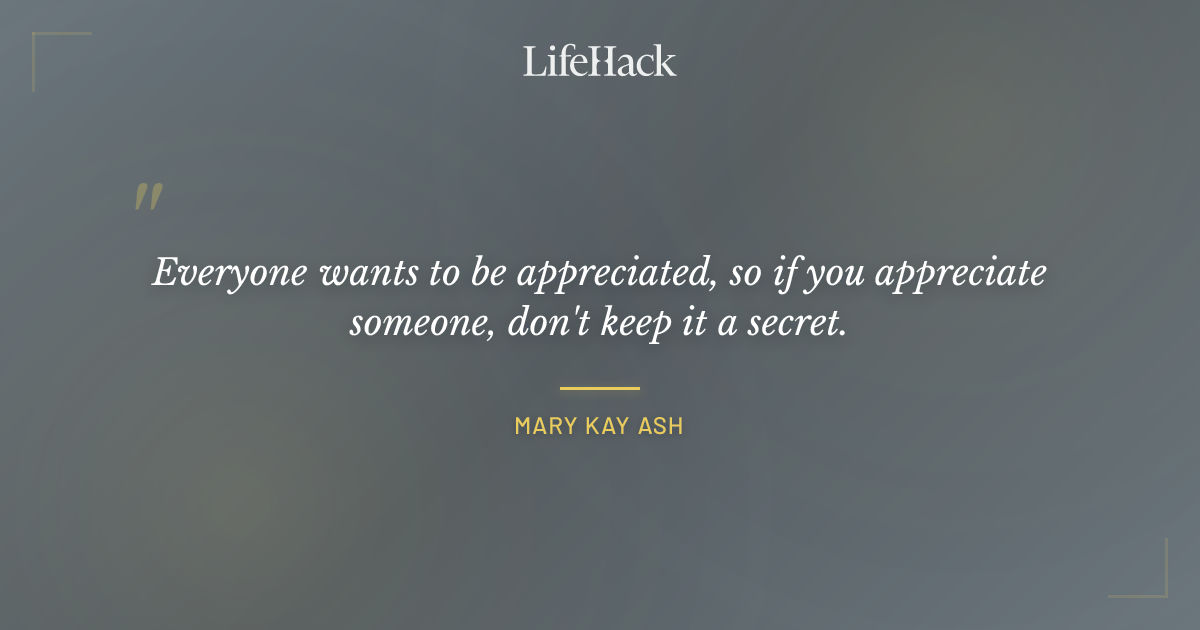 Quote by Mary Kay Ash
