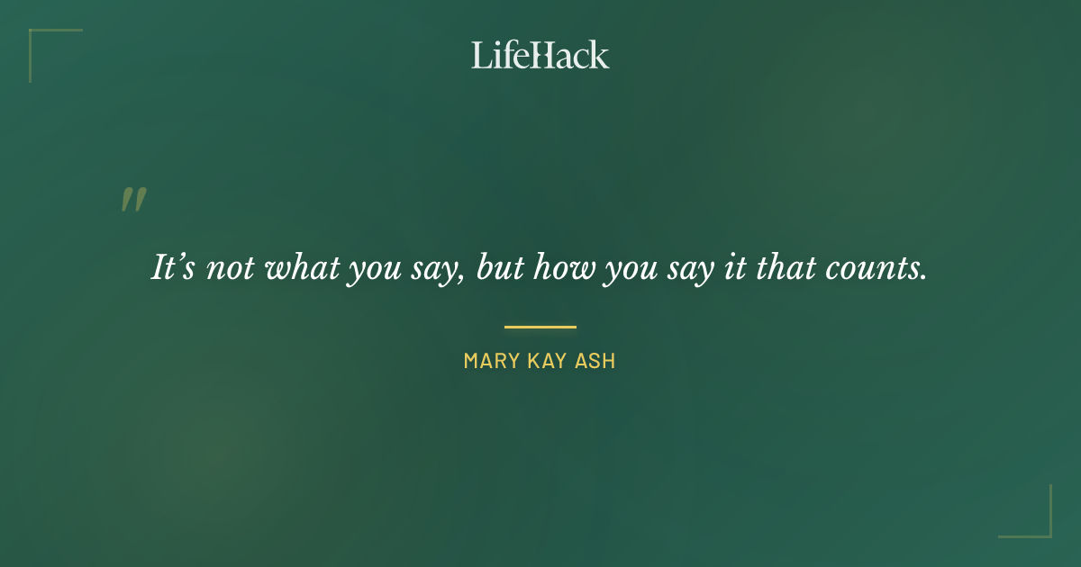 Quote by Mary Kay Ash