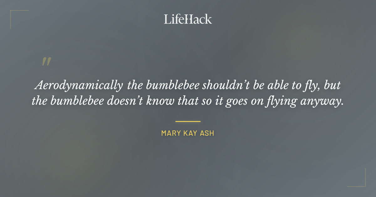 Quote by Mary Kay Ash