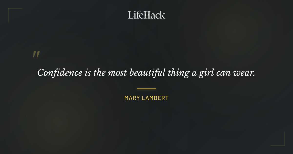 Quote by Mary Lambert