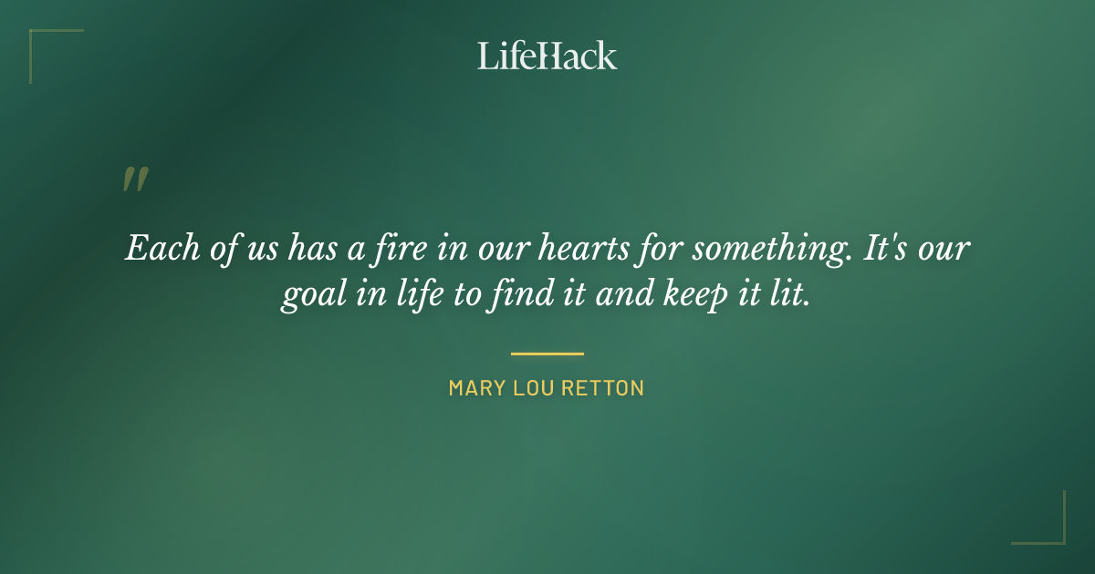 Quote by Mary Lou Retton
