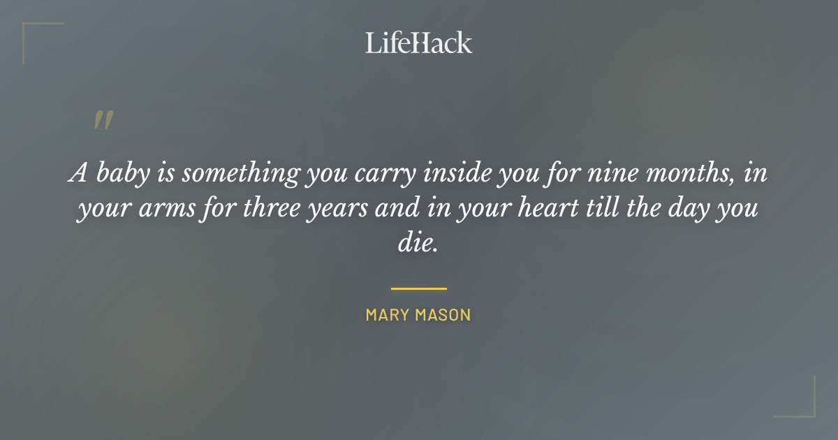 Quote by Mary Mason