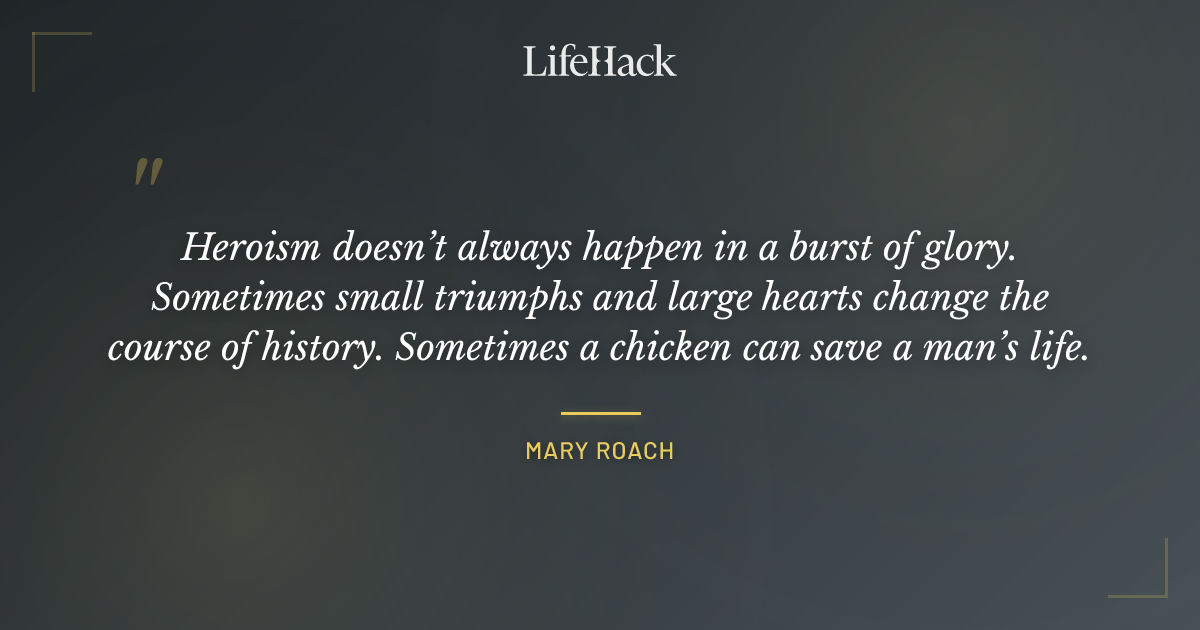 Quote by Mary Roach