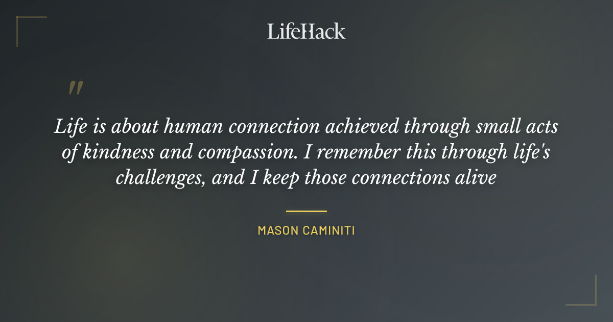 Quote by Mason Caminiti