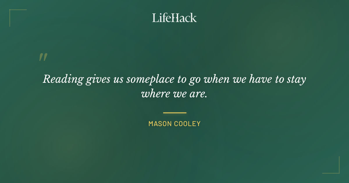 Quote by Mason Cooley