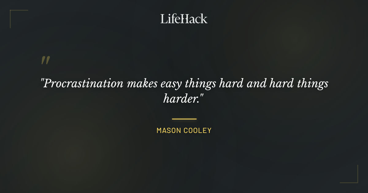 Quote by Mason Cooley