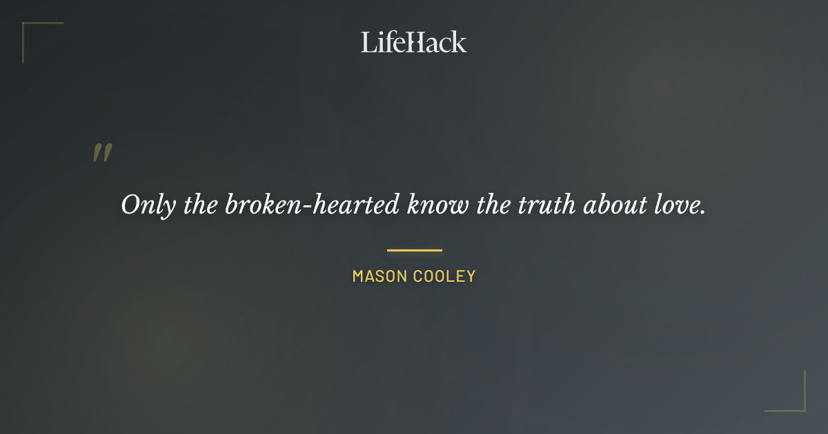 Quote by Mason Cooley
