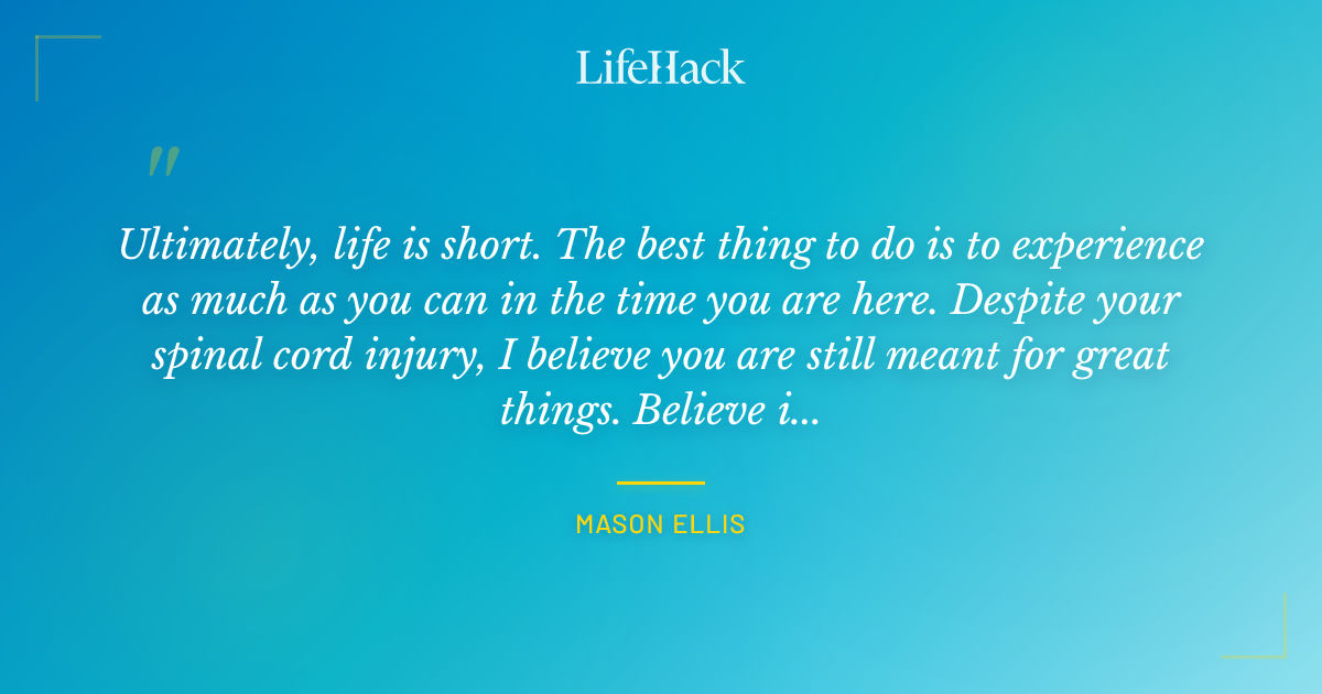 Quote by Mason Ellis