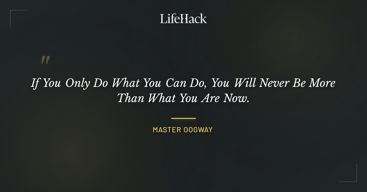 Quote by Master Oogway