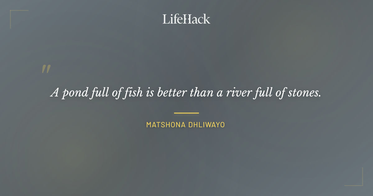 Quote by Matshona Dhliwayo