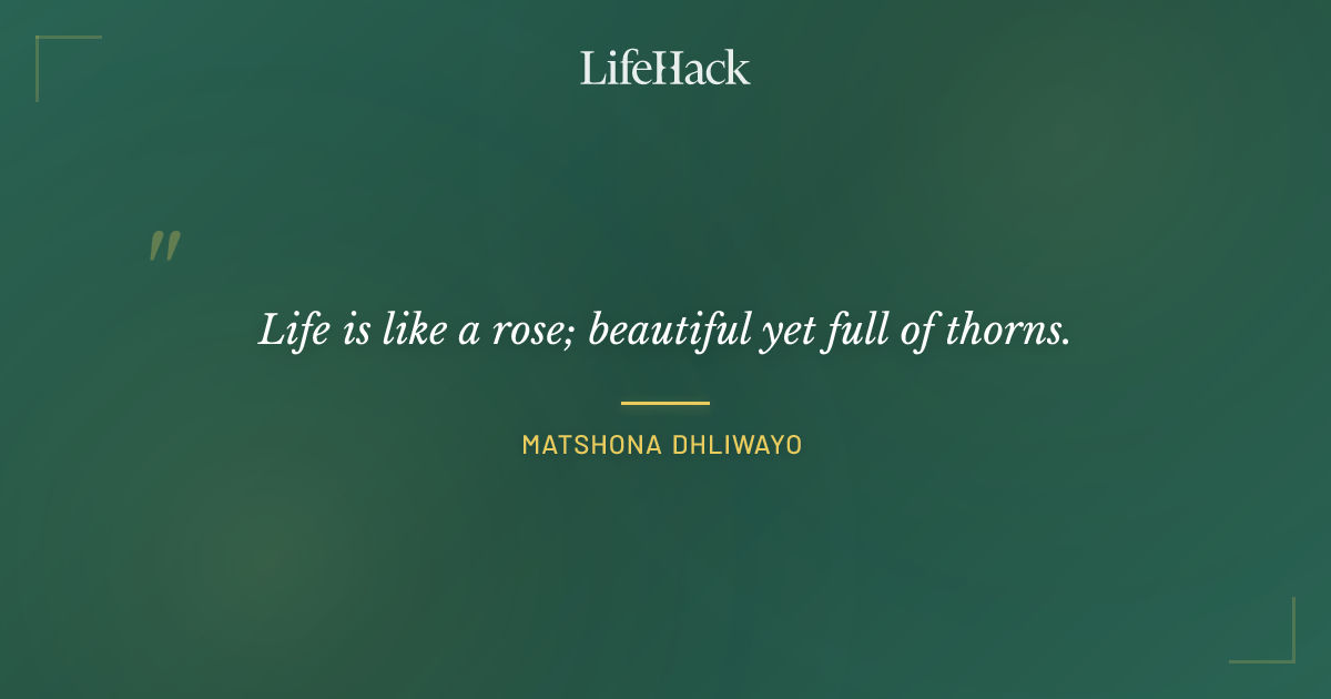 Quote by Matshona Dhliwayo