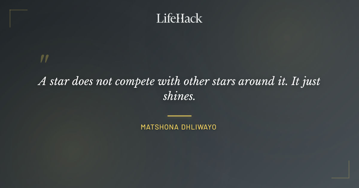 Quote by Matshona Dhliwayo