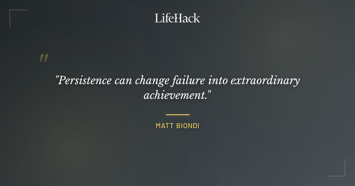 Quote by Matt Biondi