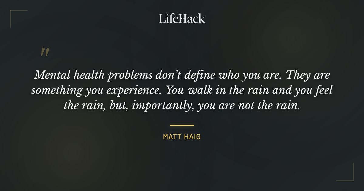 Quote by Matt Haig
