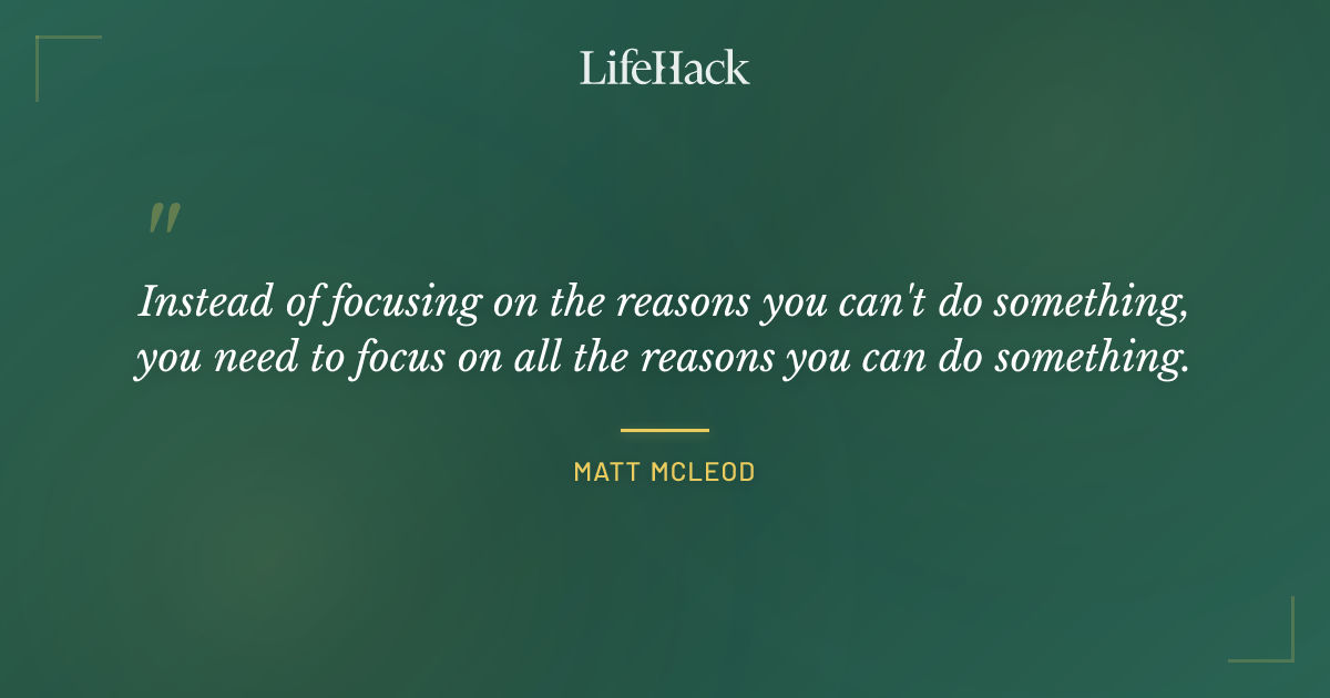 Quote by Matt McLeod
