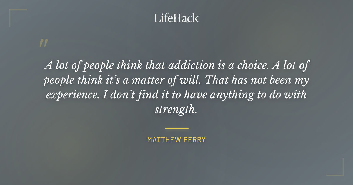 Quote by Matthew Perry