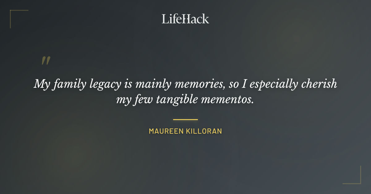 Quote by Maureen Killoran