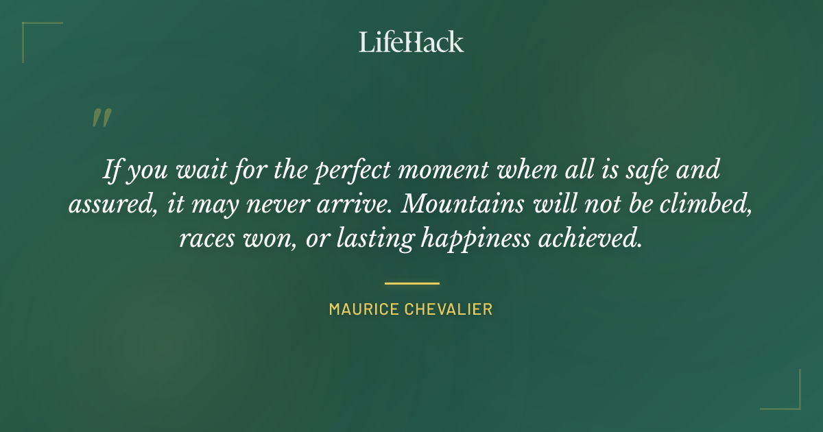 Quote by Maurice Chevalier