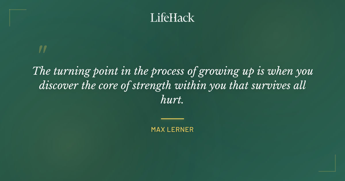 Quote by Max Lerner