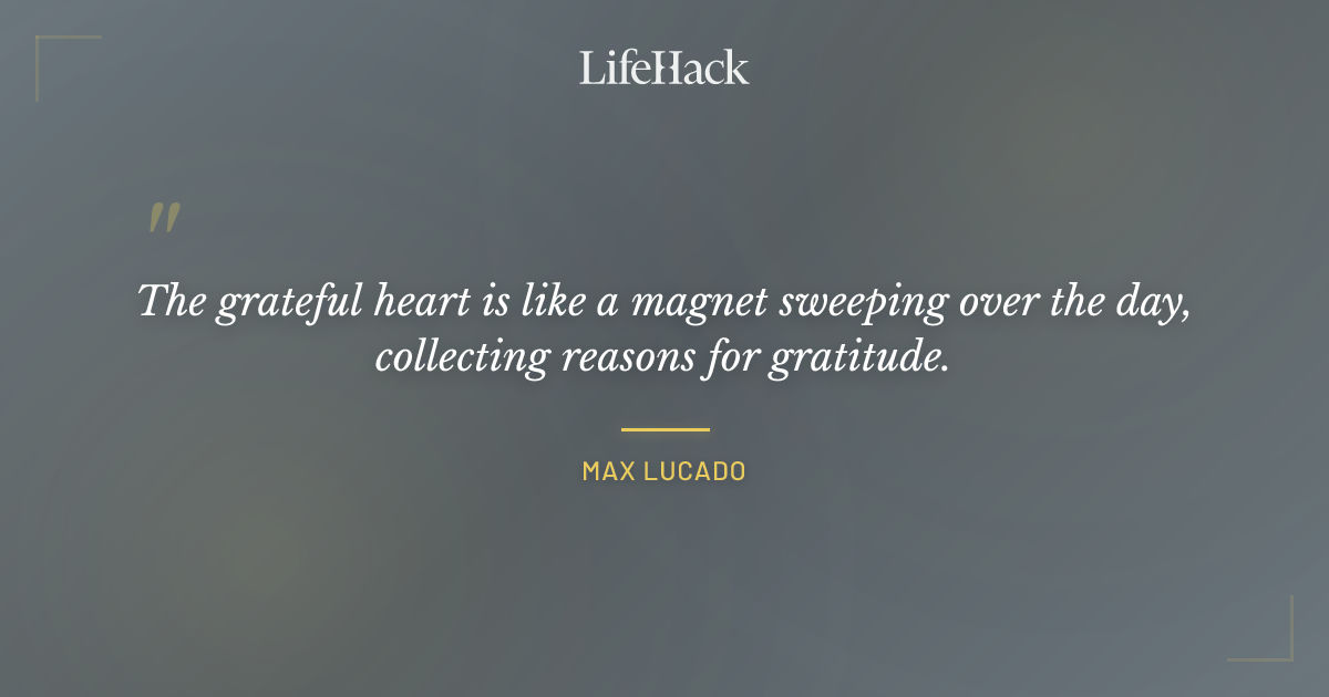 Quote by Max Lucado