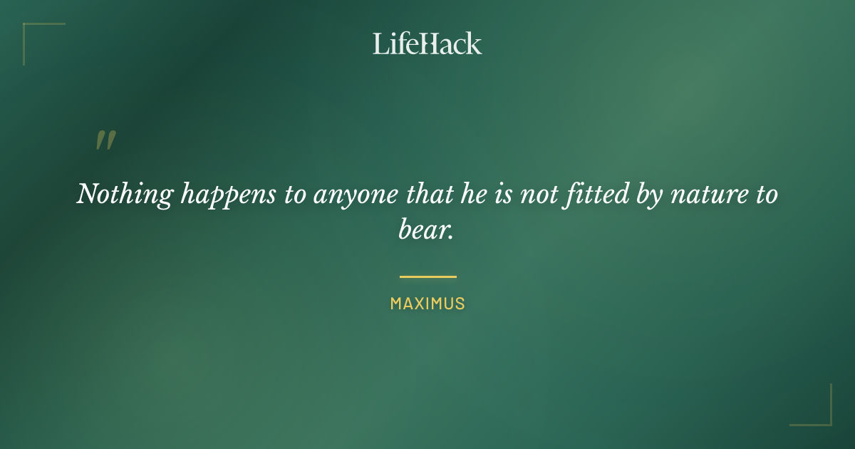 Quote by Maximus