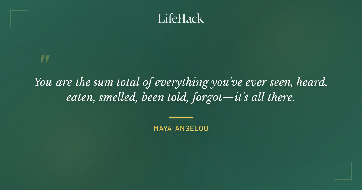 Quote by Maya Angelou