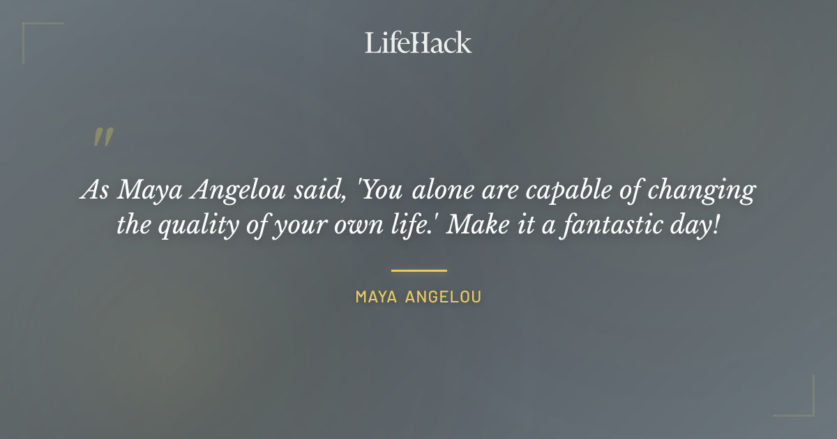 Quote by Maya Angelou