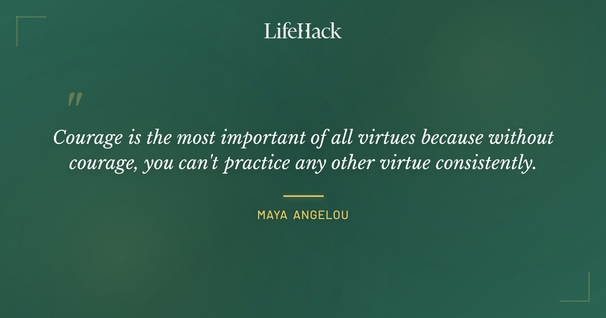 Quote by Maya Angelou