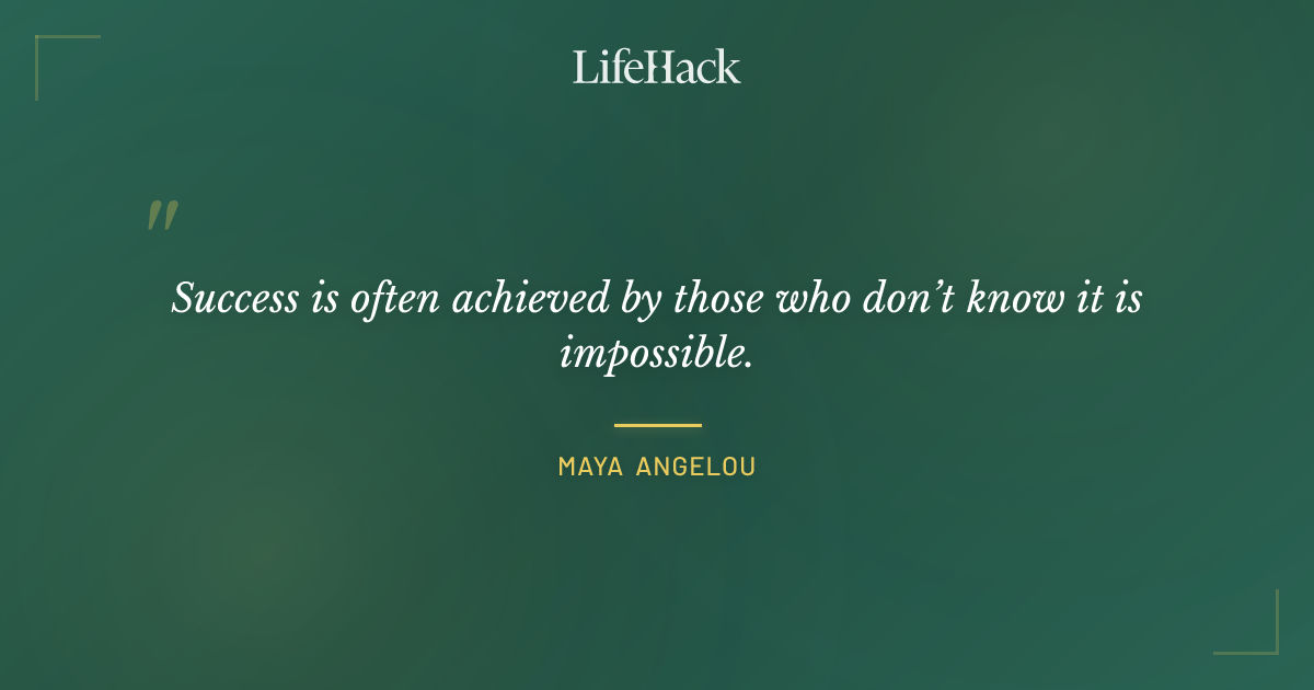 Quote by Maya Angelou