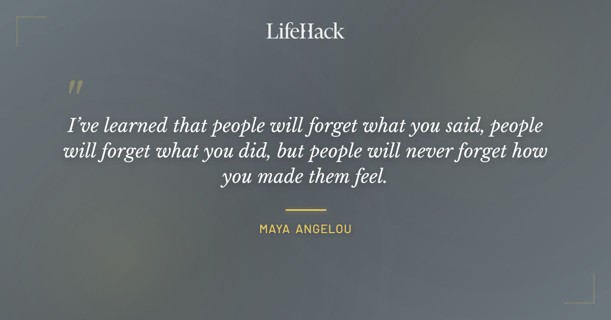 Quote by Maya Angelou