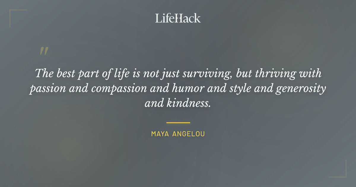Quote by Maya Angelou