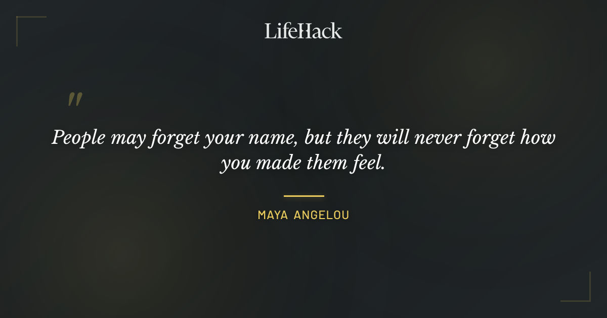 Quote by Maya Angelou