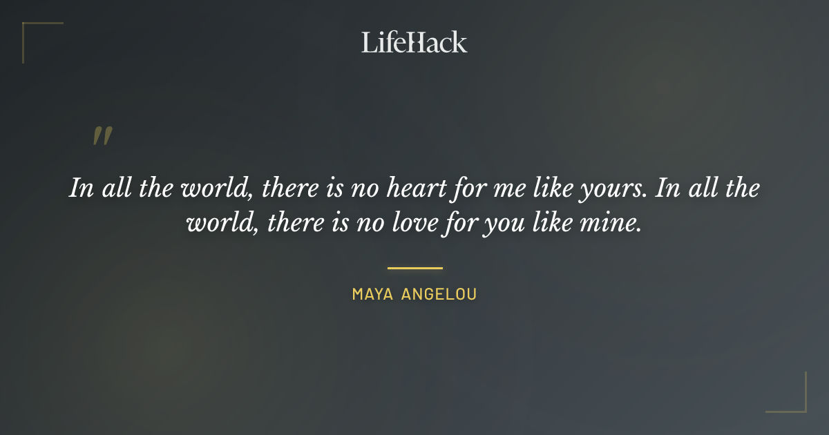 Quote by Maya Angelou