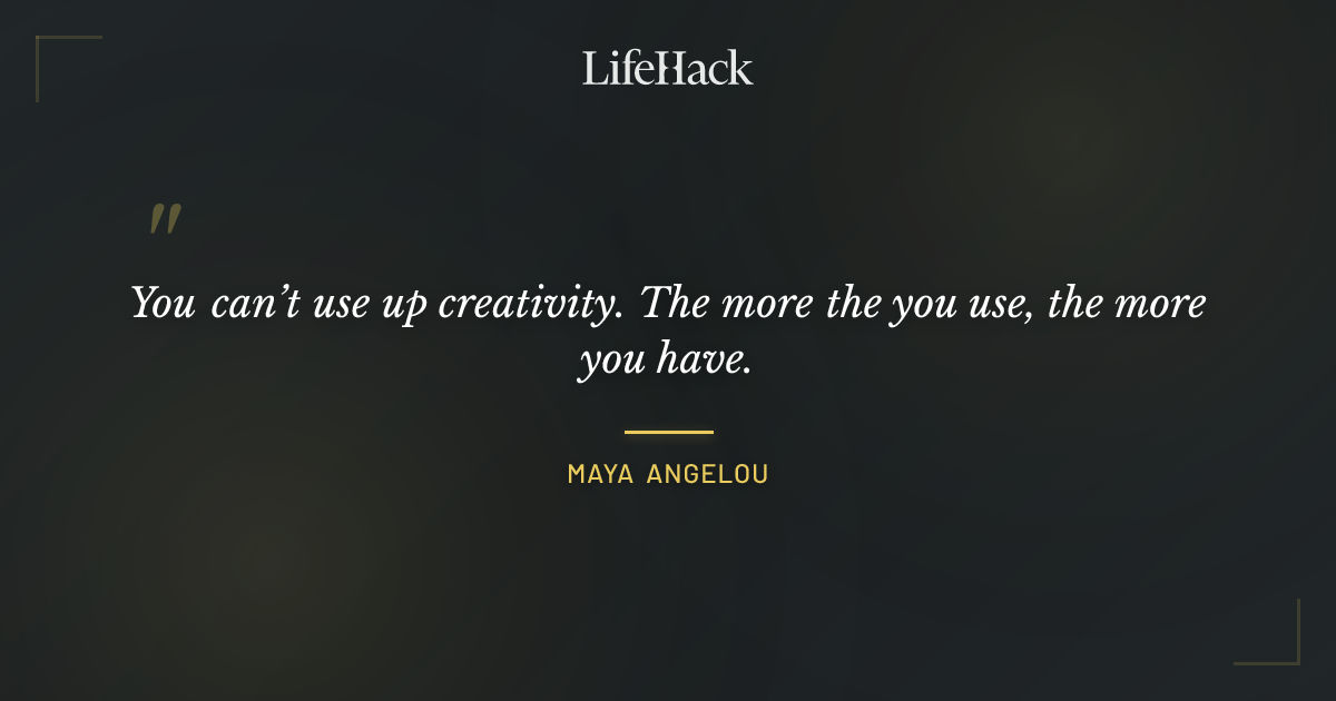 Quote by Maya Angelou