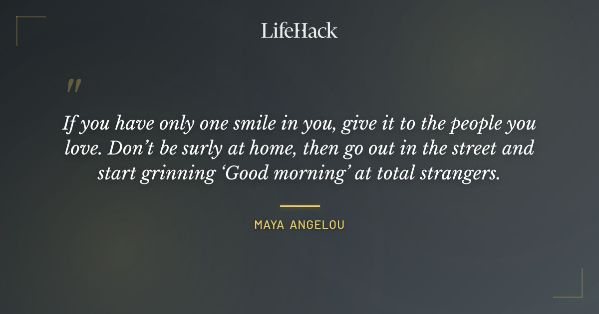 Quote by Maya Angelou