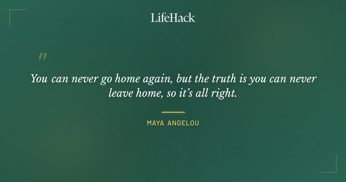 Quote by Maya Angelou