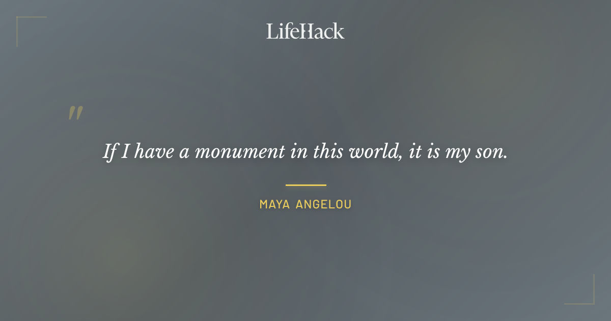 Quote by Maya Angelou