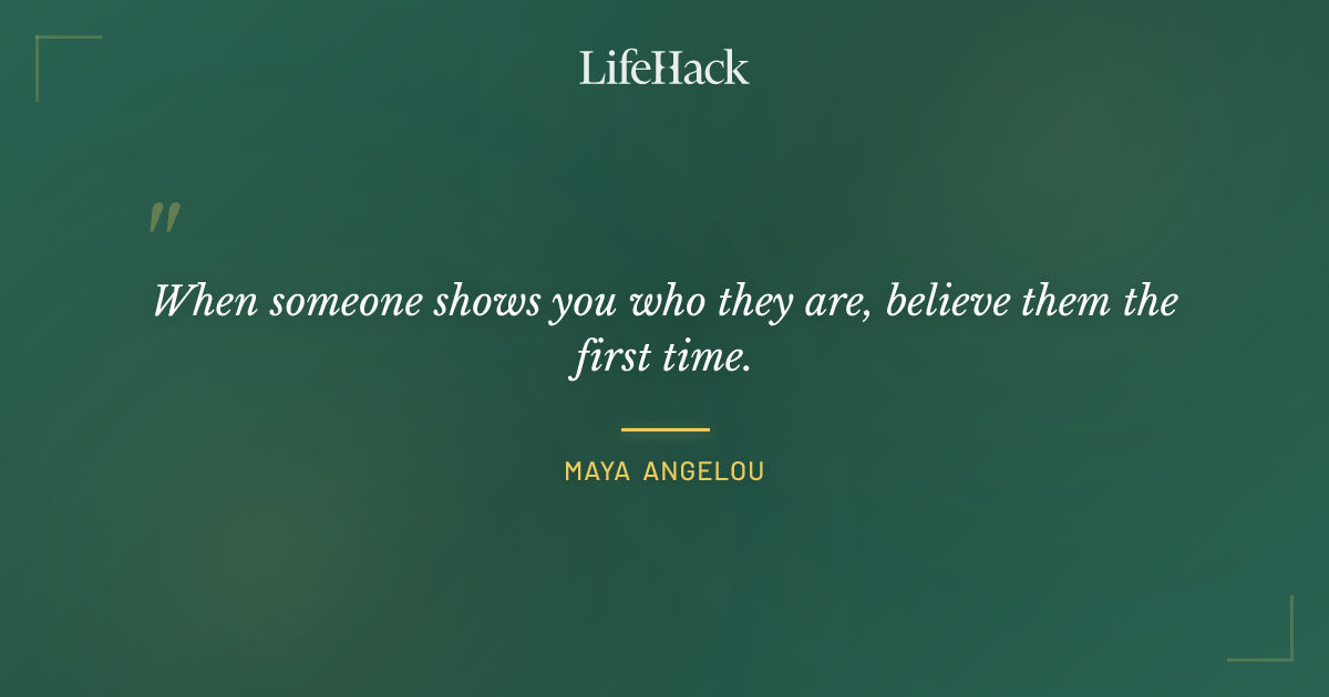 Quote by Maya Angelou
