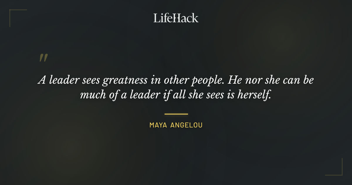 Quote by Maya Angelou