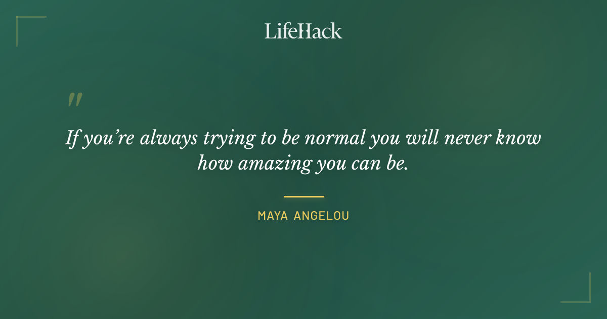 Quote by Maya Angelou