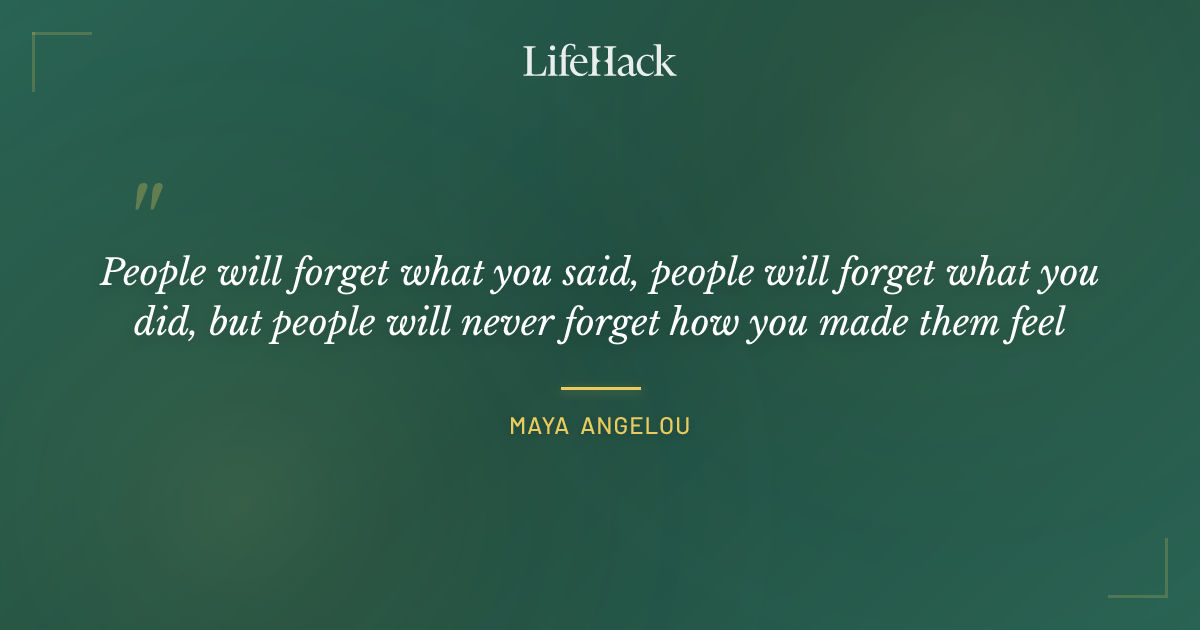 Quote by Maya Angelou