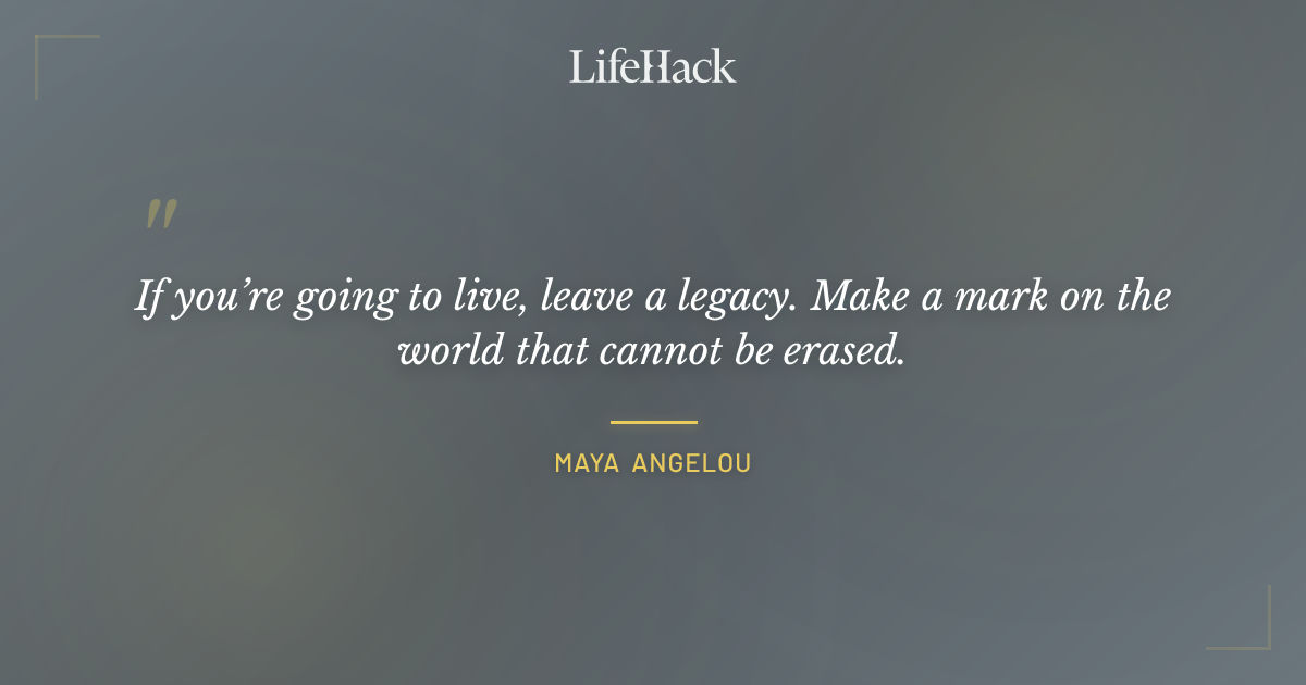 Quote by Maya Angelou