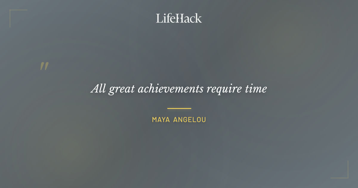 Quote by Maya Angelou
