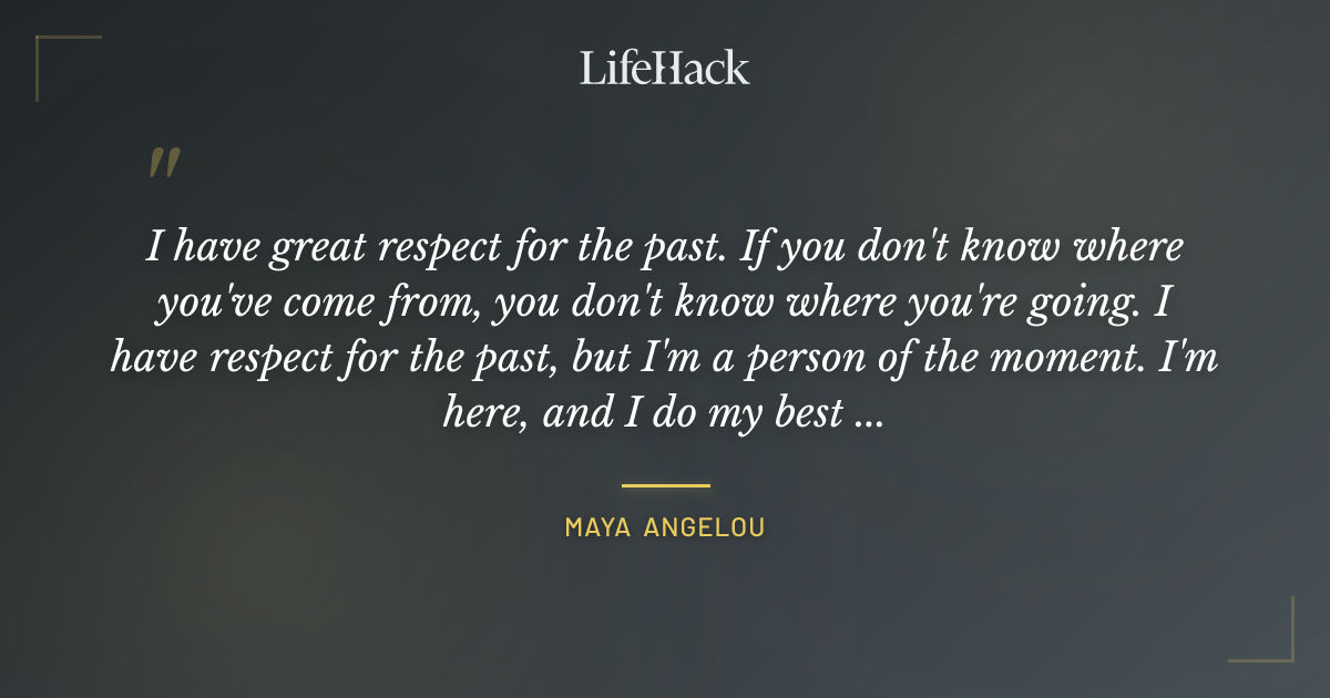 Quote by Maya Angelou