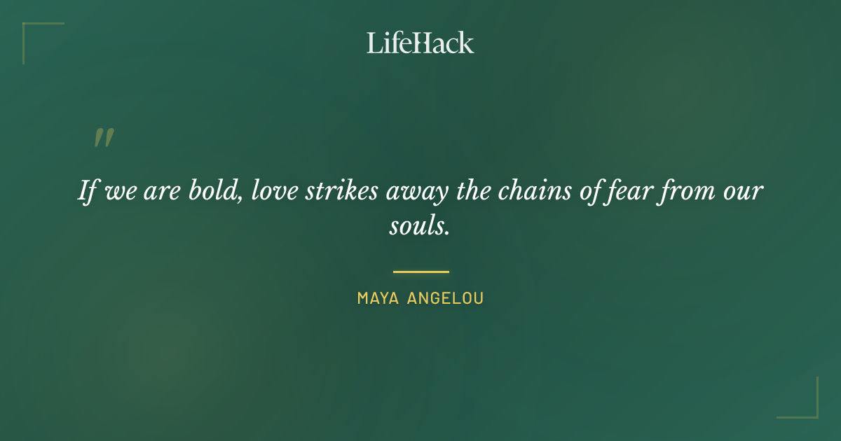 Quote by Maya Angelou